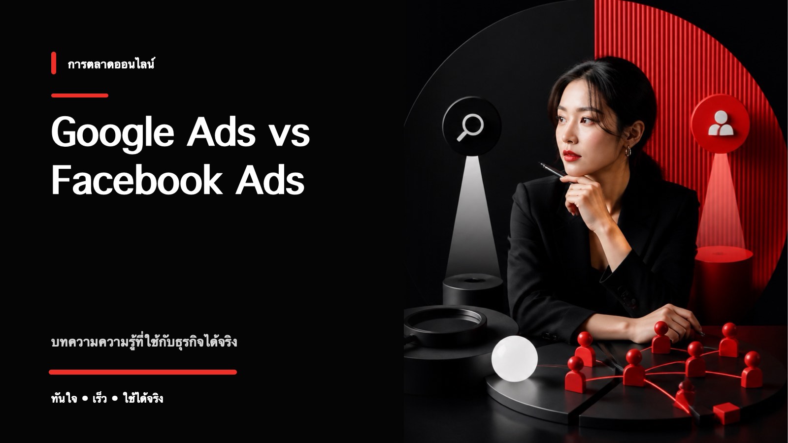 Google Ads vs Facebook Ads เลือกช่องทางไหนดีสำหรับธุรกิจคุณ