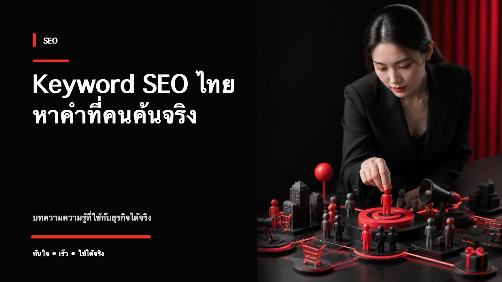 วิธีหา Keyword ภาษาไทยสำหรับทำ SEO ให้มีคนค้นจริง